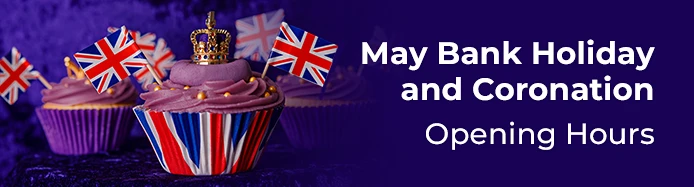 Sandicliffe's May Bank Holiday Hours 2023