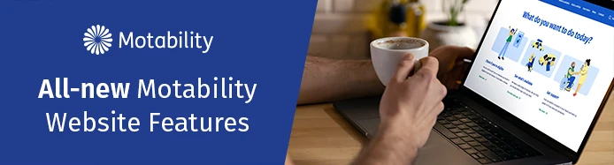 Motability Website |New Features |Sandicliffe Blog