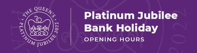 Spring & Royal Jubilee Bank Holiday |Opening Hours