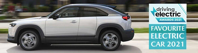 MX-30 Voted Favourite Electric Car 2021