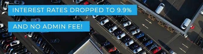 Low Interest Rates & No Admin Fee on Used Cars