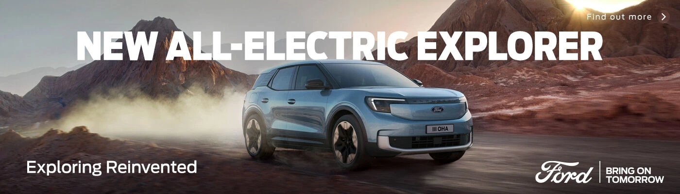 The New, All-Electric Ford Explorer | Sandicliffe