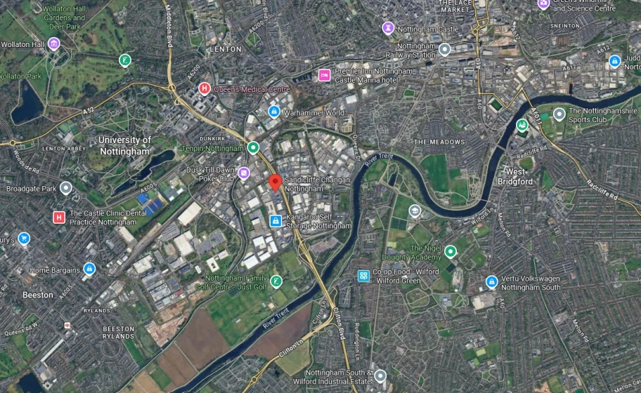 Changan Nottingham (Sandicliffe, Abbeyfield Road)