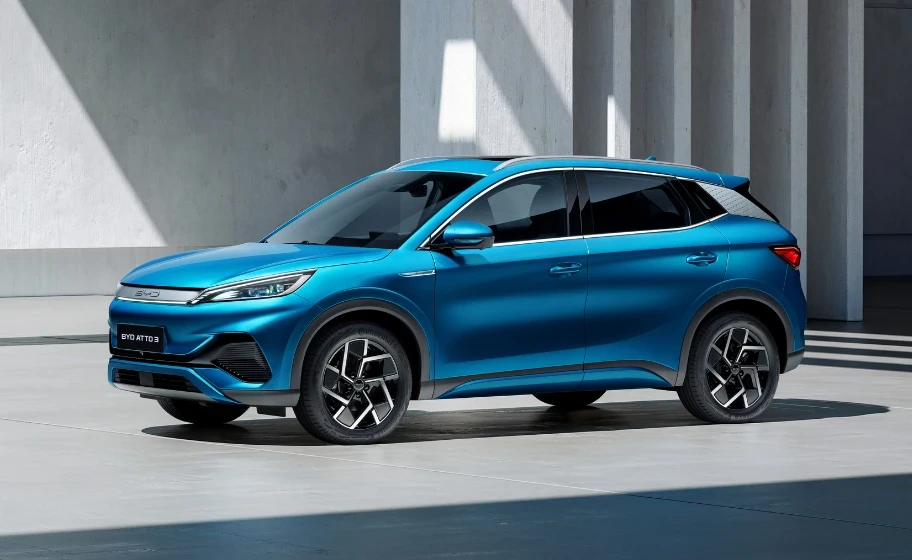 BYD Atto 3 : Affordable Electric SUV for the East Midlands