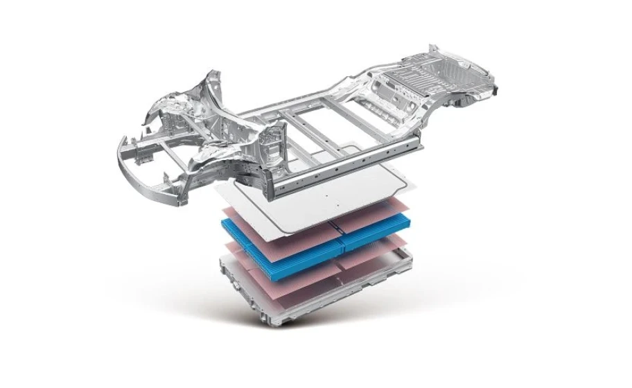 BYD Cell to body structure