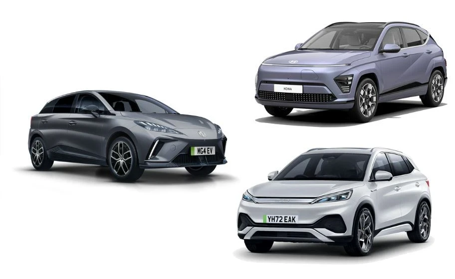 Electric SUV Showdown: BYD Atto 3 vs MG4 EV vs Hyundai Kona