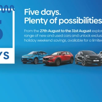 Five Days. Plenty of Possibilities. Discover Your Next Car at Sandicliffe This Bank Holiday
