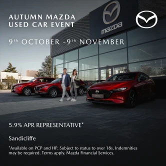 Mazda Autumn Used Car Event 2026 at Sandicliffe Mazda