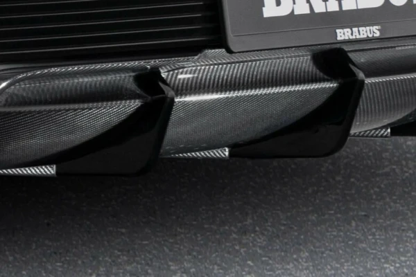 CARBON REAR SKIRT INSERT
