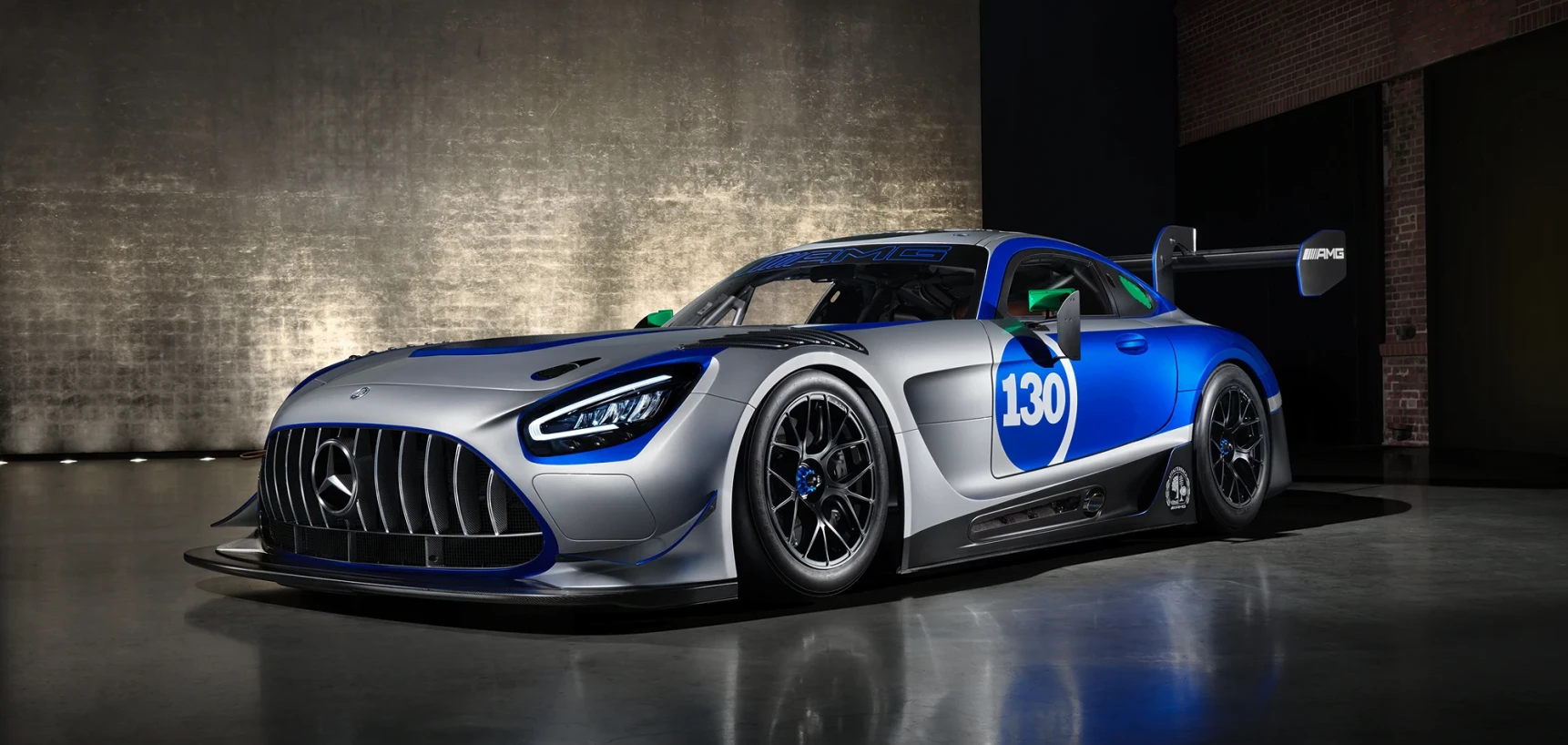 The Mercedes-AMG GT3 Edition 130Y Motorsport.