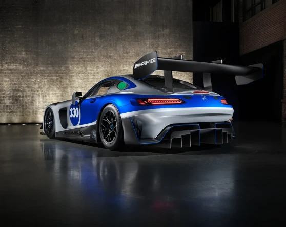 The Mercedes-AMG GT3 Edition 130Y Motorsport. Image 1