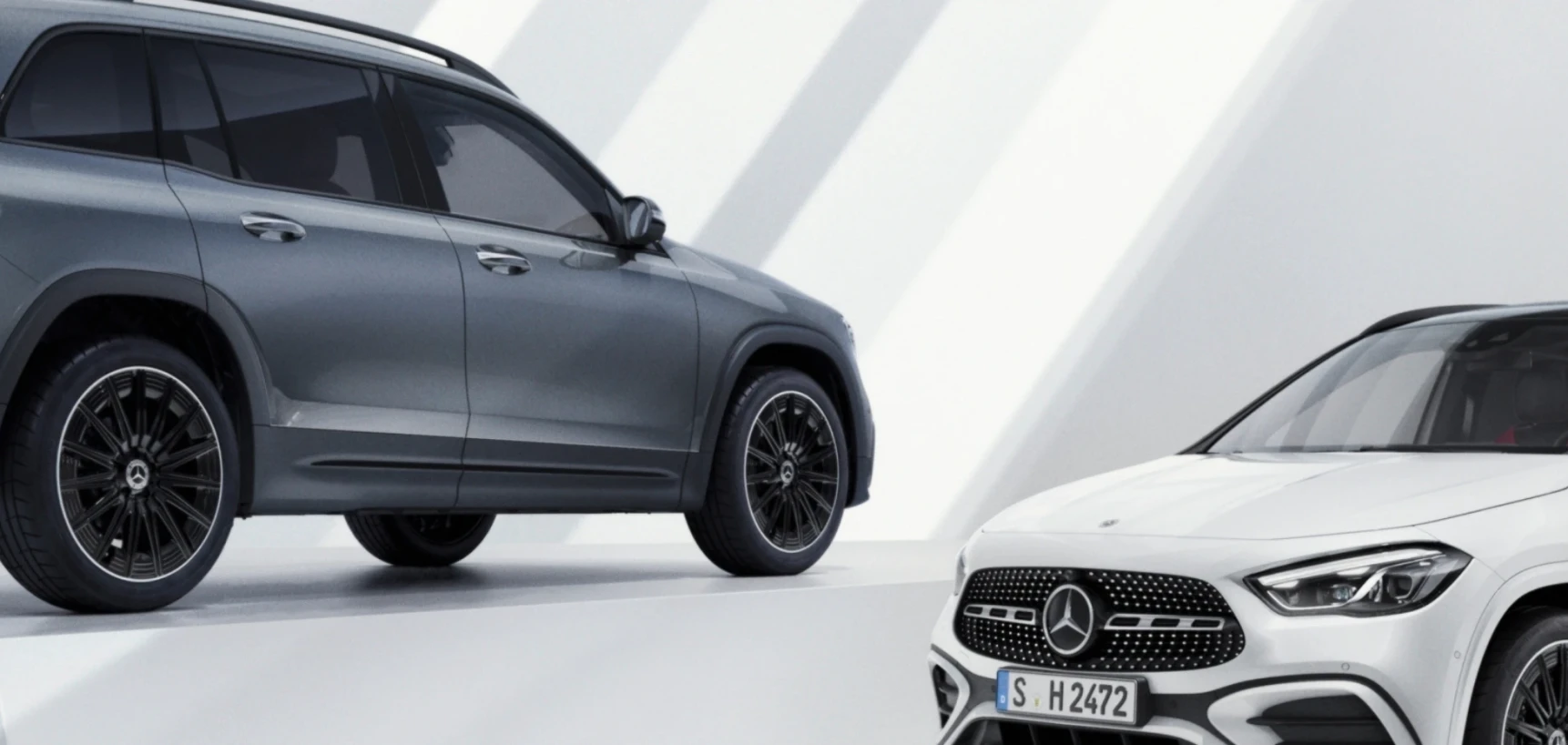 The Mercedes-AMG GLA and GLB