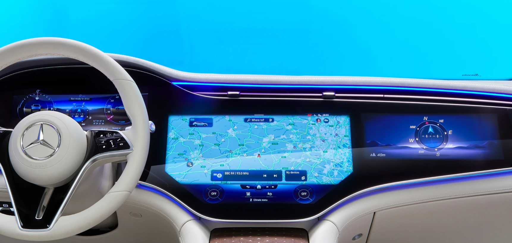 Mercedes-Benz EQS SUV now available