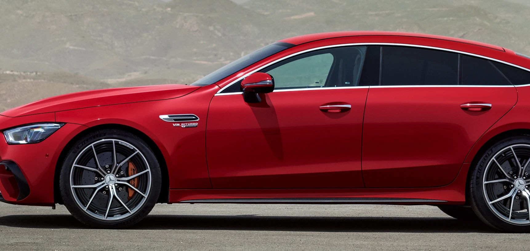 The Mercedes-AMG GT 63 S E PERFORMANCE