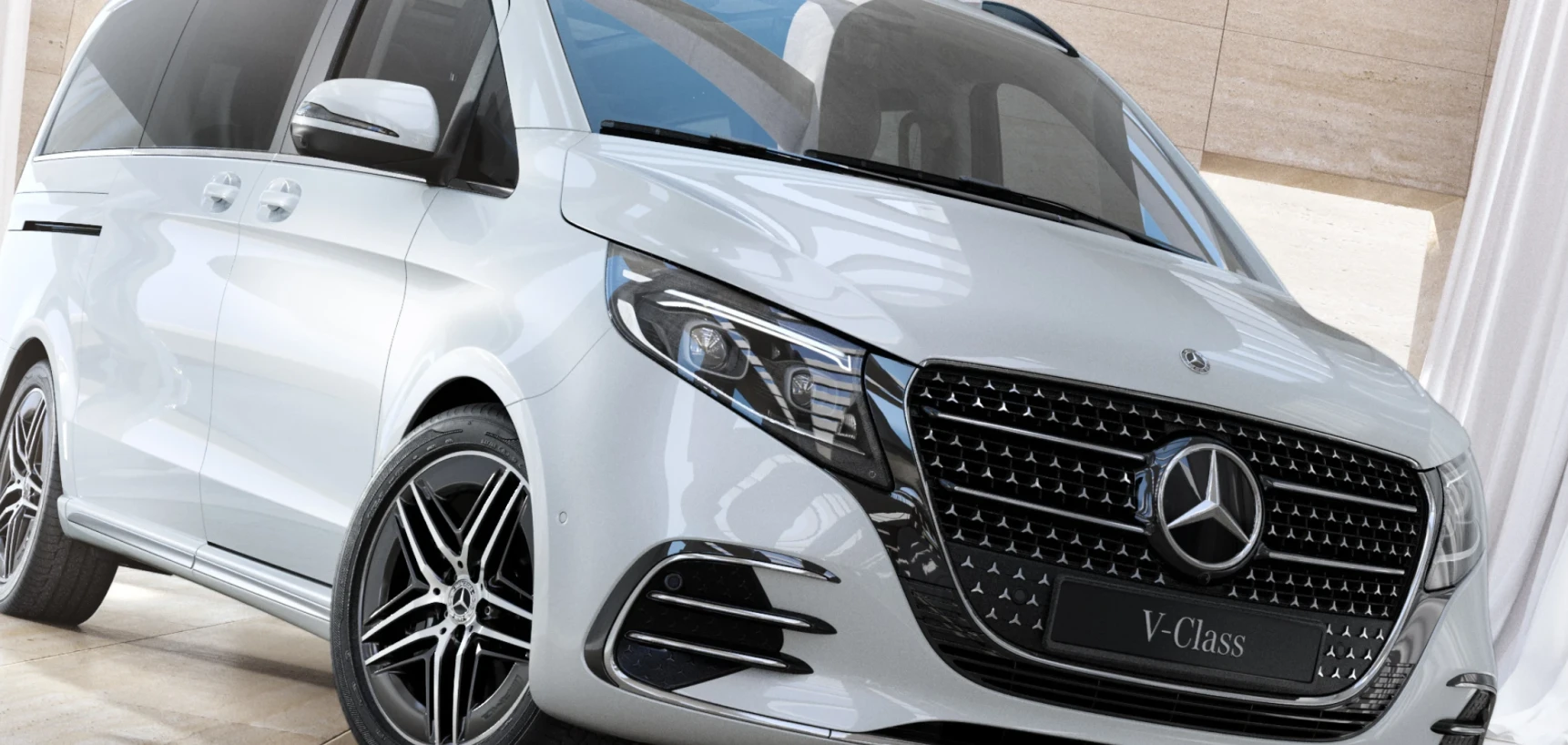 The new Mercedes-Benz V-Class Facelift