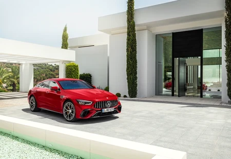 The Mercedes-AMG GT 63 S E PERFORMANCE
