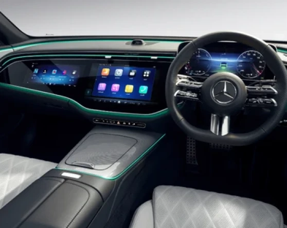 The new E-Class: dimensional concept and interior design Image 1