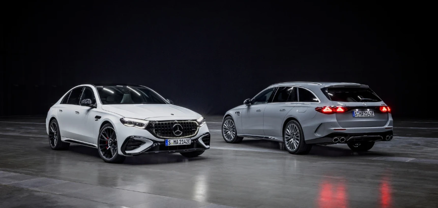 The all-new Mercedes-AMG E-Class.