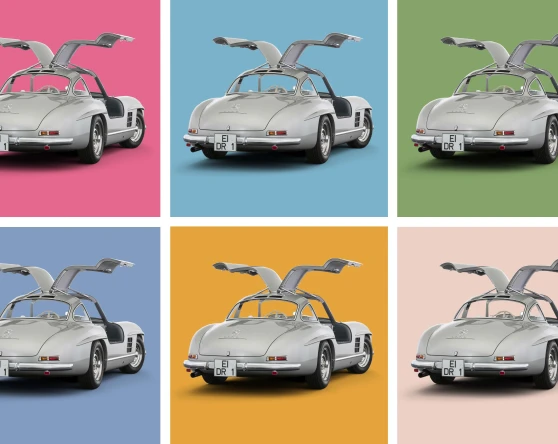 THE ANDY WARHOL STORY - MERCEDES-BENZ 300 SL Image 2