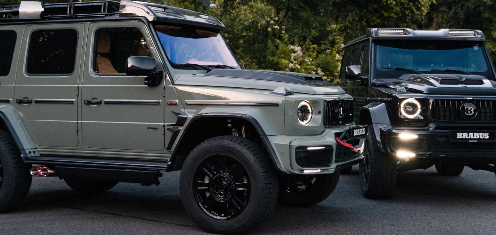 BRABUS 800 4x4² Stealth Green