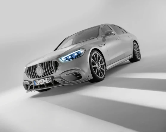 BRABUS 1000 ALL GREY: A Monochrome Masterpiece Image 1