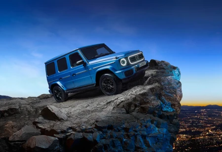 The electric G-Class x Bradley Cooper
