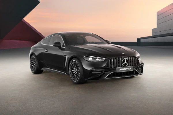 The Mercedes-AMG CLE 53 Coupé.