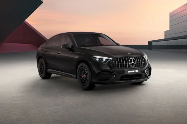 The Mercedes-AMG GLC 43 Coupé.