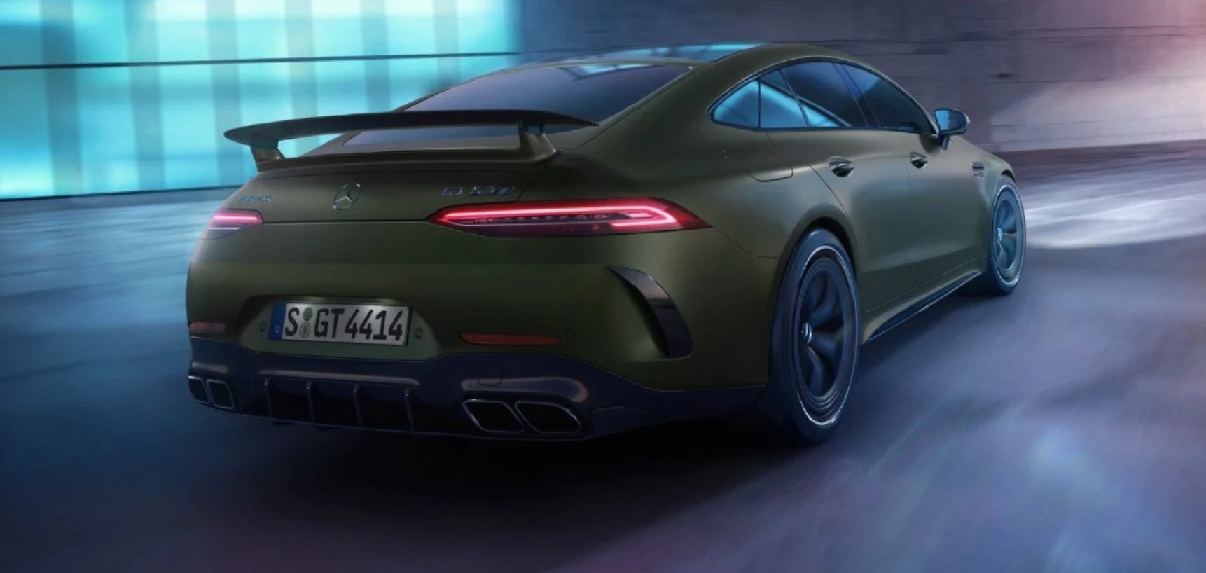 The Mercedes-AMG GT 4-door Carbon Edition