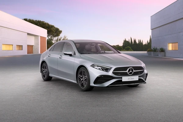 The A-Class 250 e Saloon.
