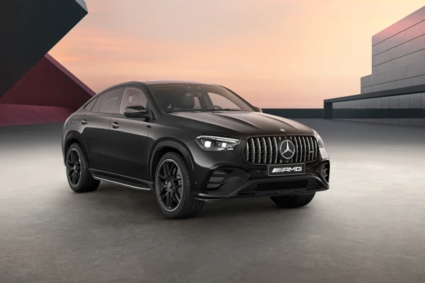 The Mercedes-AMG GLE 53 Coupé.