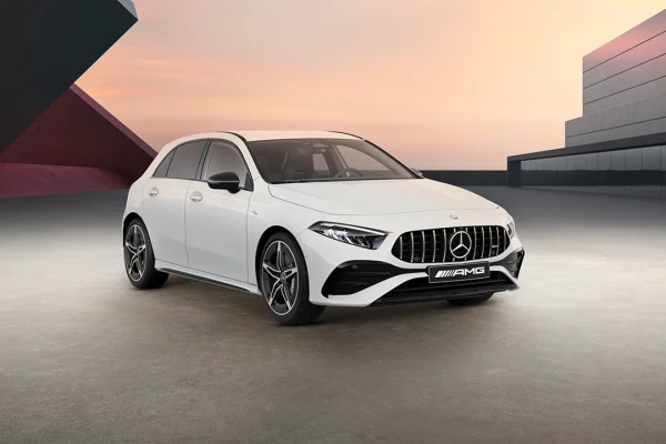 The Mercedes-AMG A 35 Hatchback.