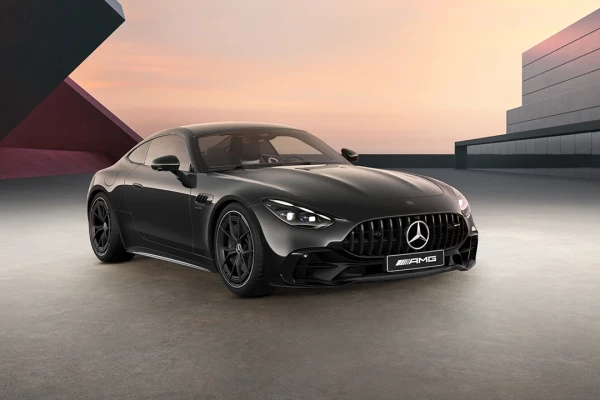 The Mercedes-AMG GT 43 Coupé.