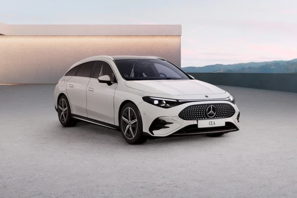 The new all-electric CLA Shooting Brake.