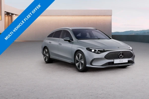 The CLA 250 + Sport Edition Shooting Brake with metallic paint*.