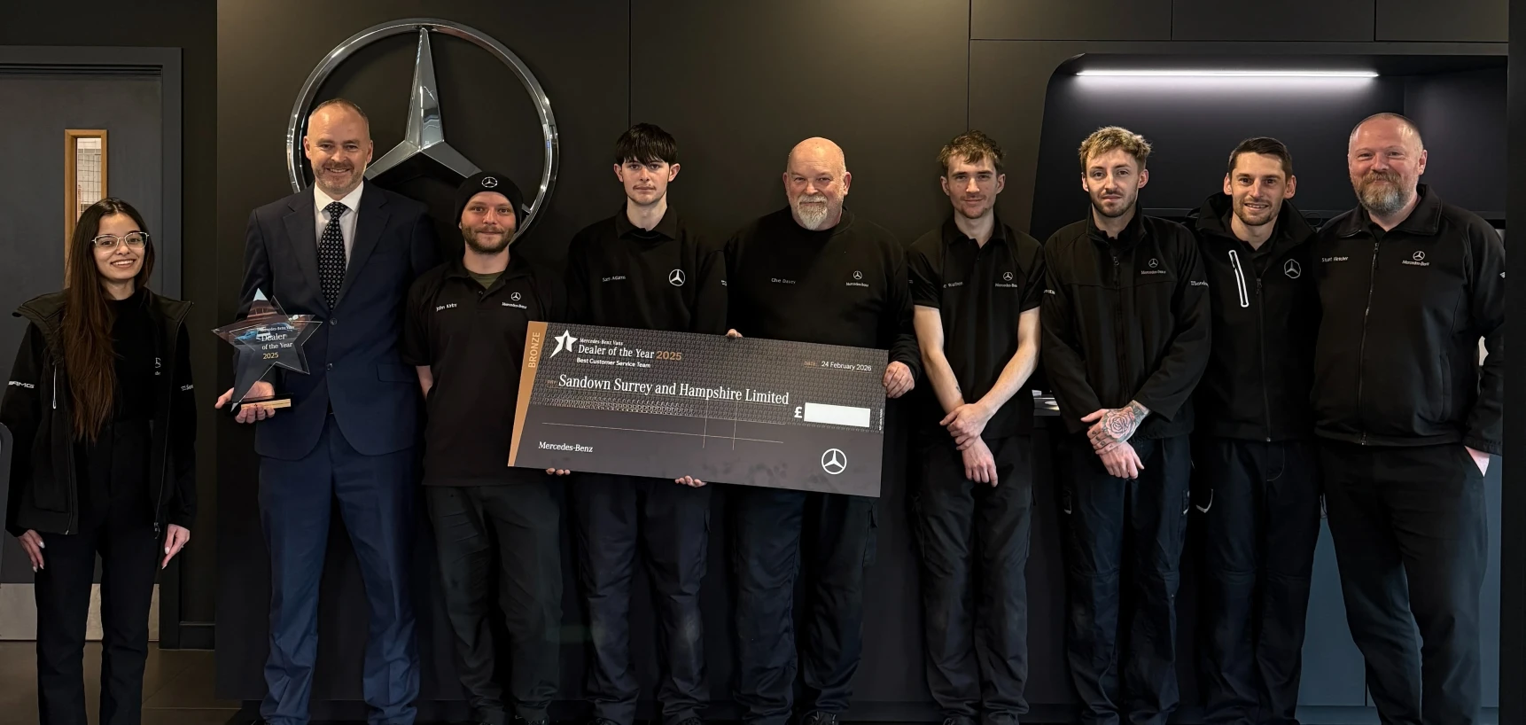 Sandown Mercedes‑Benz Van Centre Recognised Among the Best in the UK