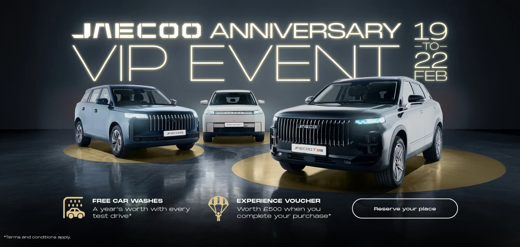The JAECOO Anniversary Event 19-22 February 2026