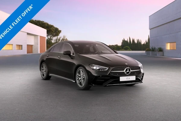 The CLA 250 e AMG Line Executive Coupé with metallic paint*.