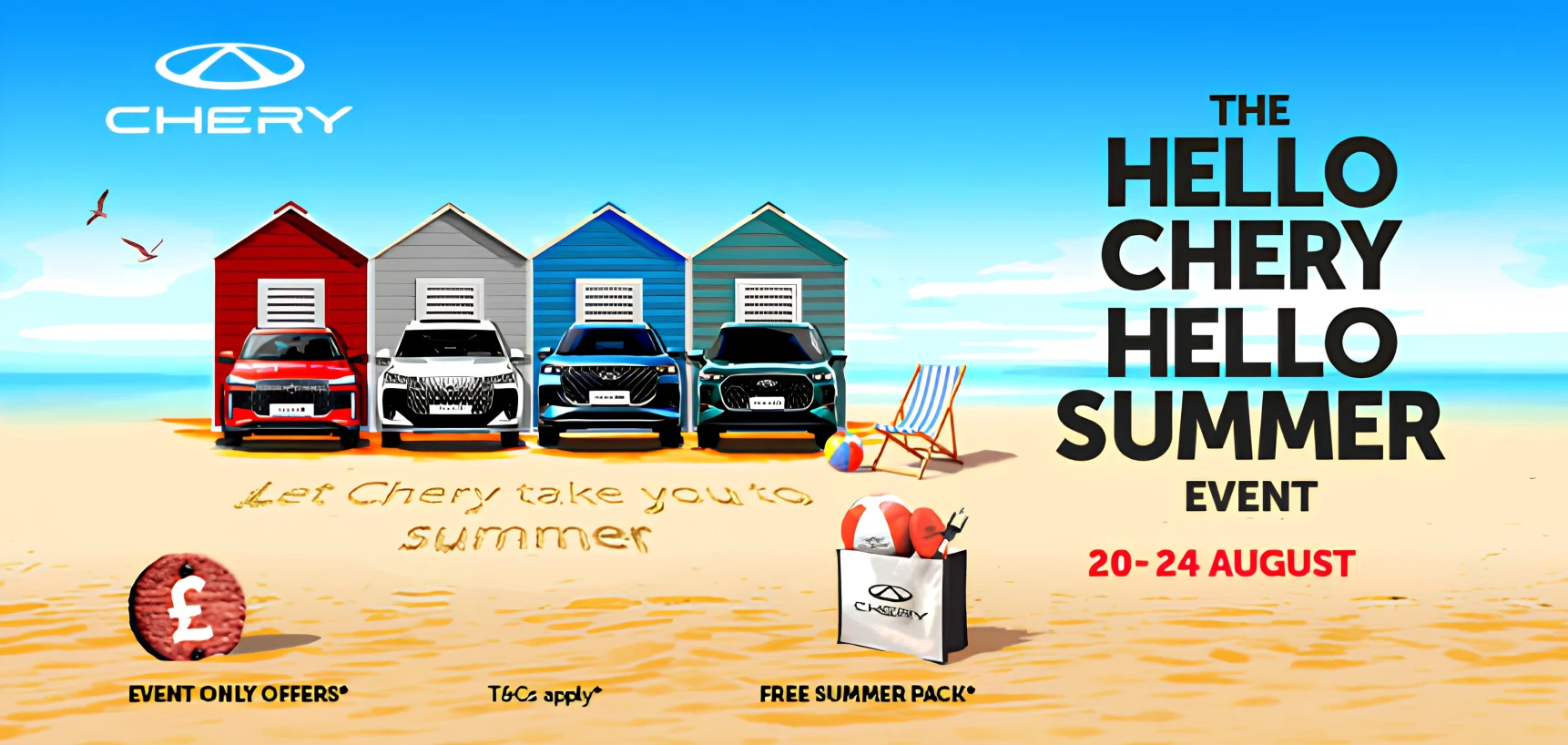 Chery Summer Sales Event – Summer Savings Across the Tiggo Range