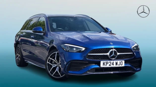 2024 MERCEDES C CLASS ESTATE C 300 AMG LINE PREM D M KP24WJO PANORAMIC ROOF PREMIUM... photo