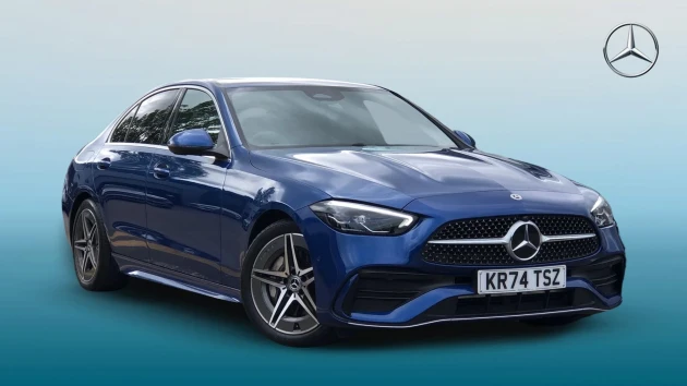 2025 MERCEDES C CLASS SALOON C 200 AMG LINE MHEV AUTO KR74TSZ APPLE CARPLAY AMP ANDROID... photo