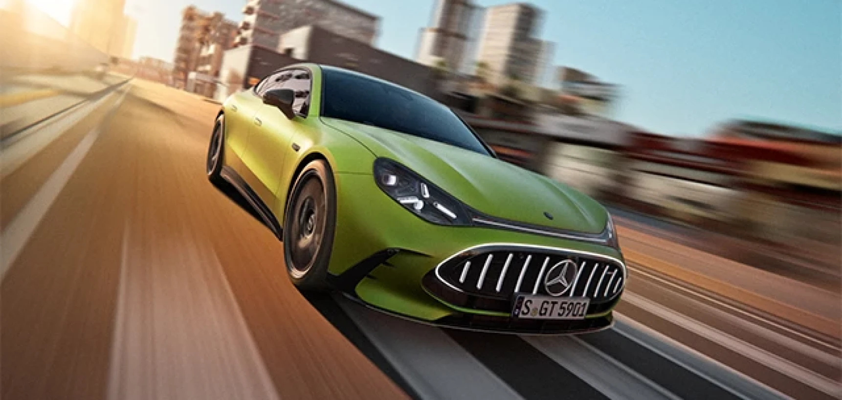 The new Mercedes-AMG GT 4-Door Coupé