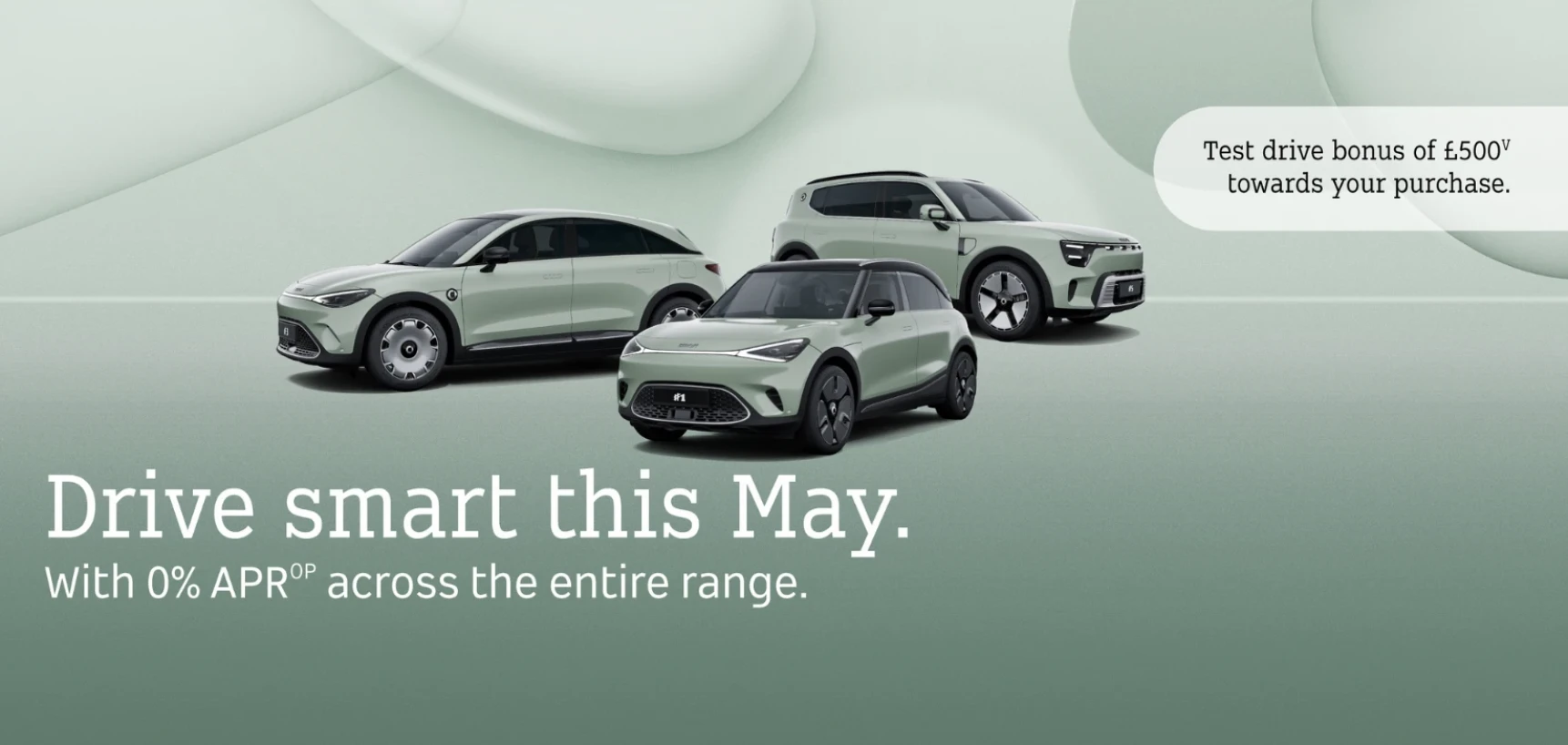 Drive Electric. Drive smart. This May.