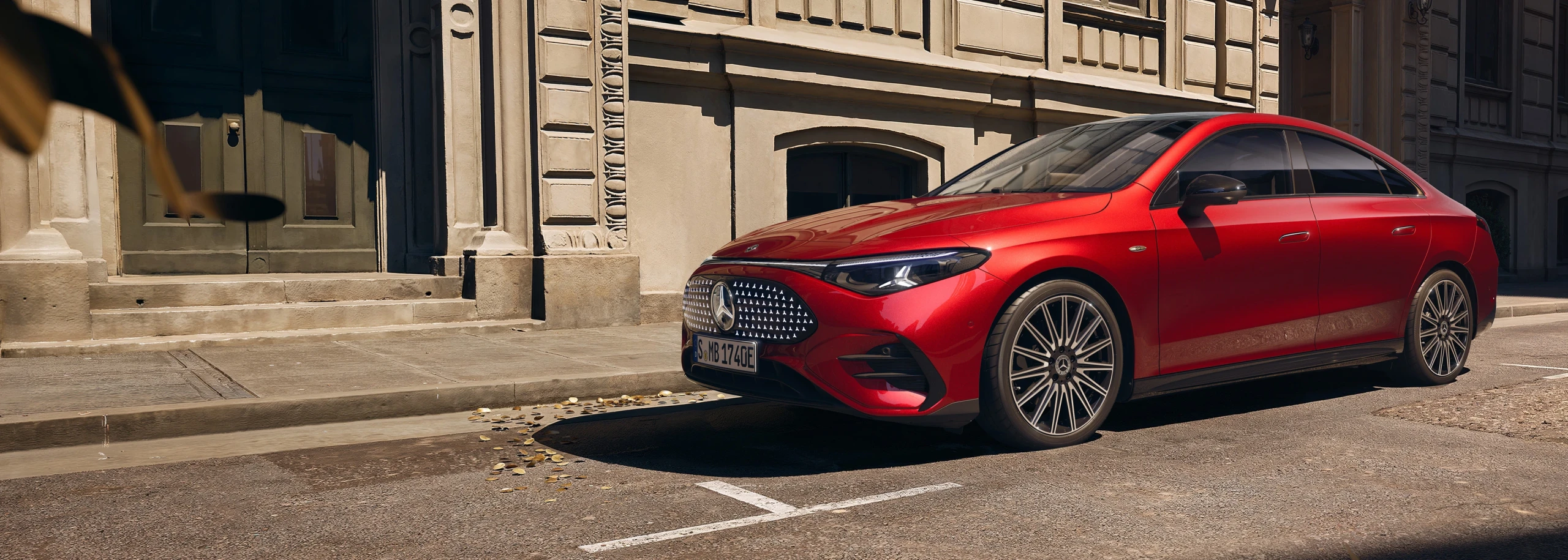 The new all-electric CLA.