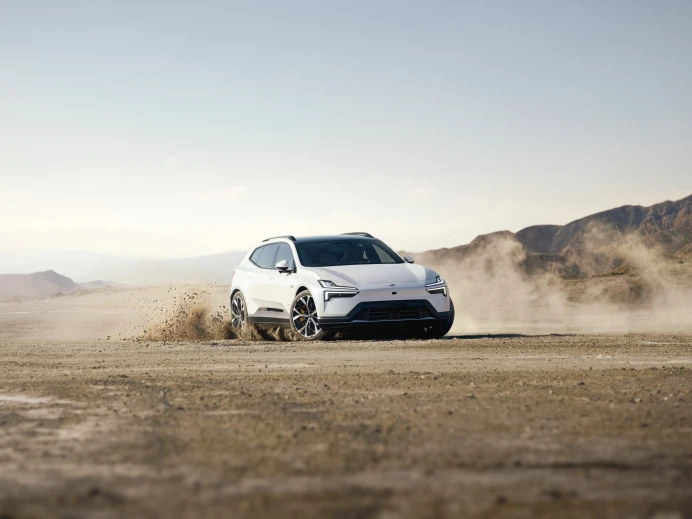 Scandinavian SUV design with sports car agility up front and SUV practicality at the rear.