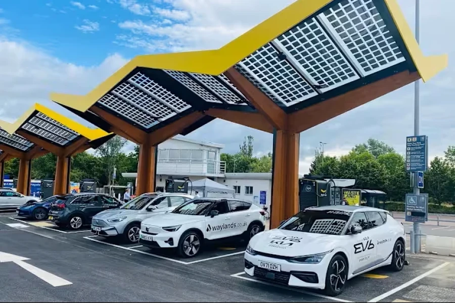 Waylands supports Europe's most powerful EV charging hub
